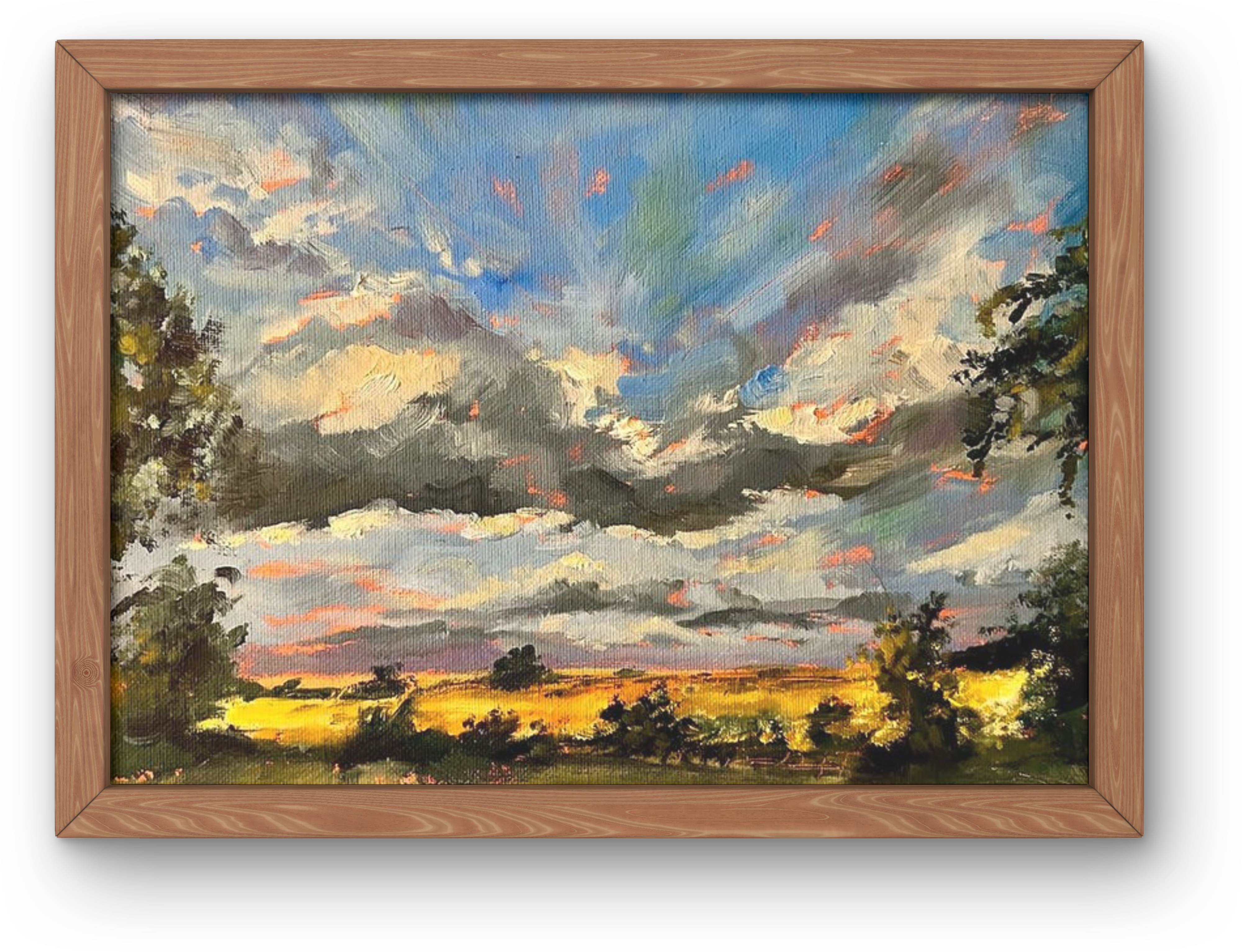 Surrey Sunset (Print)